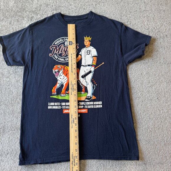 Miguel "Miggy" Cabrera Final Season Detroit Tigers T-Shirt Men's Small or Medium - Picture 4 of 5